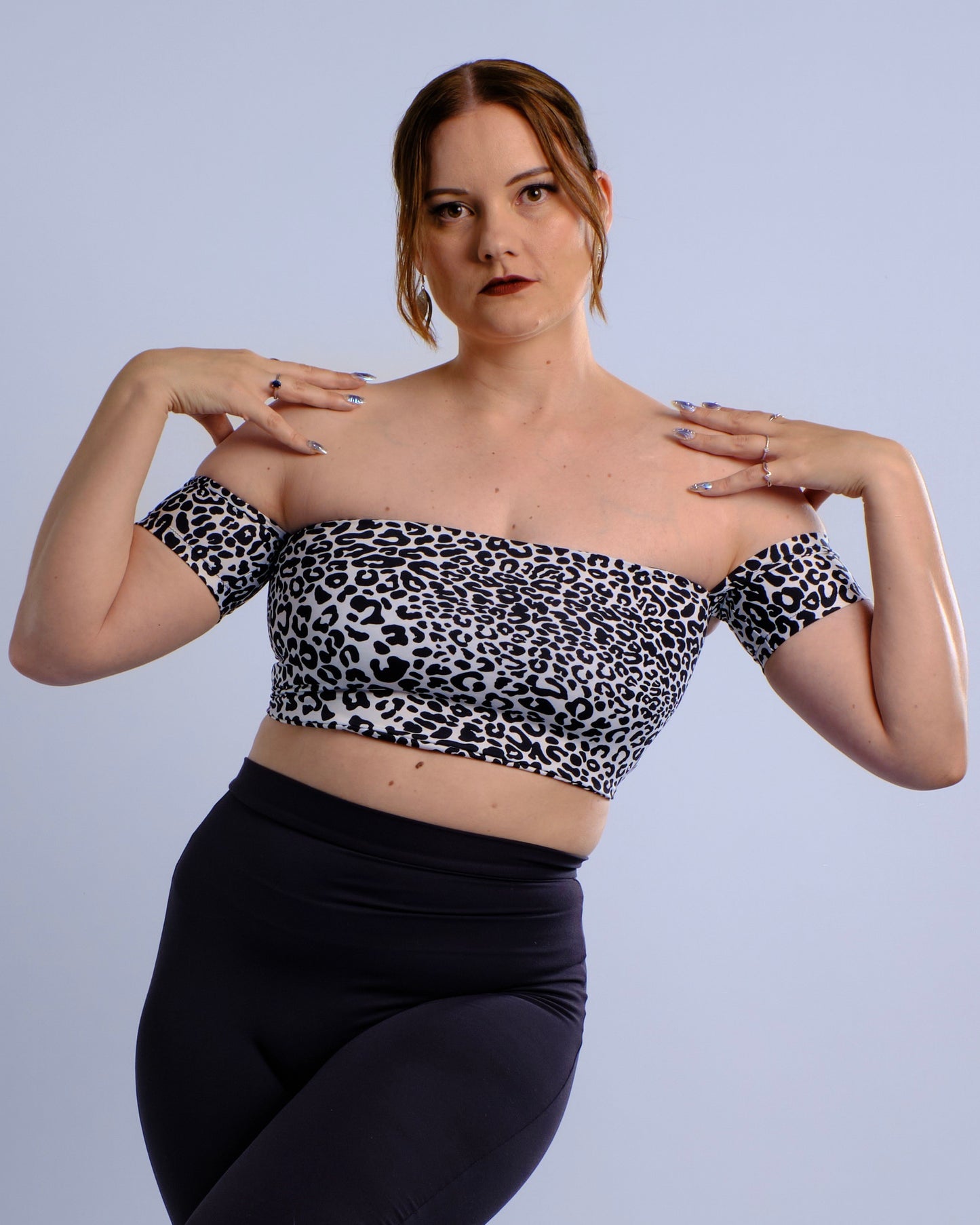 Short Sleeve Lace Up Top